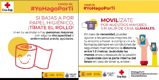 el cartel de la campaña #YoHagoPorTi