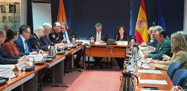 de la reunión de Ejercicio Conjunto Combinado Canarias 2020 de la UME
