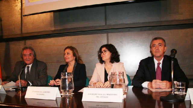 la subsecretaria del Ministerio del Interior, Isabel Goicoechea, ha inaugurado la Jornada de REMER