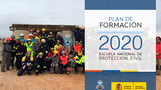 del cartel de Plan de formación del 2020