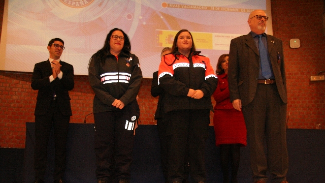 condecorados los voluntarios que han colaborado con la Protección Civil española