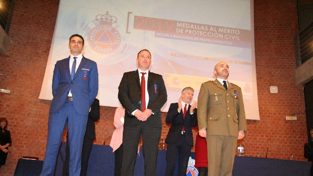más condecorados con la Medallas al Mérito de Protección Civil 2019