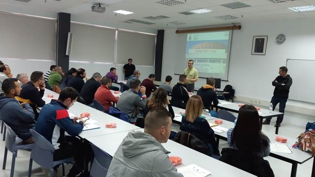 de los asistentes al curso de plan de formación 2019