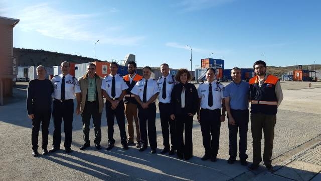 los asistentes han participado en el Seminario bilateral sobre fenómenos meteorológicos adversos e incendios forestales