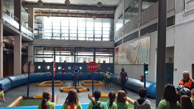del taller de Circuito de Educación Vial 