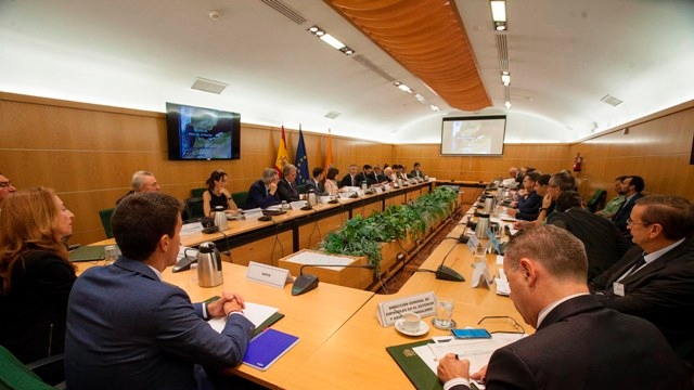 reunión para coordinar los diferentes organismos implicados en la Operación Paso del Estrecho 2019