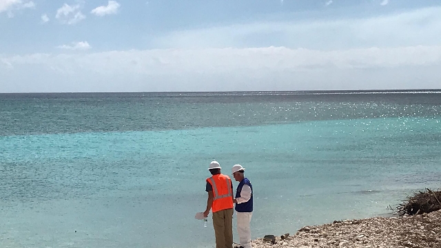 de misión de la UE para la lucha contra la contaminación en Bahamas