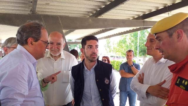 Alberto Herrera sigue atento con los incendios forestales de las diferentes zonas de España