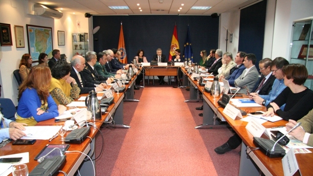 la reunión se ha realizado en el edificio de la Escuela Nacional de Protección Civil