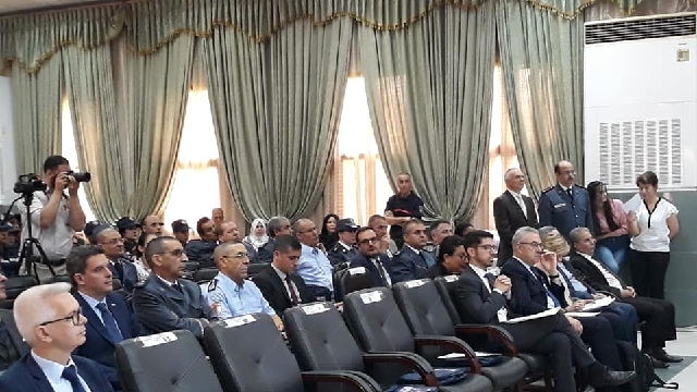 los asistentes en esta clausura del proyecto Europeo con Argelia
