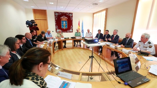 reunión del Comité Integrado de Prevención de Incendios de Galicia