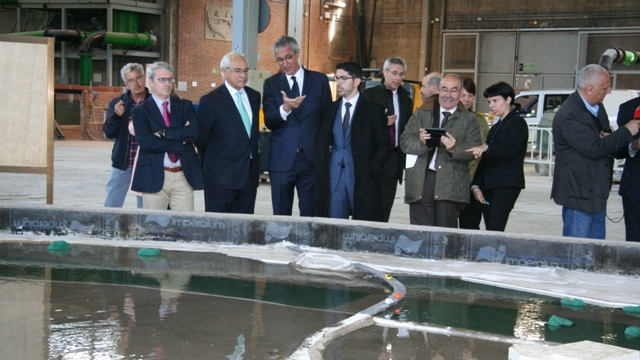 el director general de Protección Civil y Emergencias del Ministerio del Interior, Alberto Herrera, ha presentado en el Centro de Estudios Hidrográficos del CEDEX, un vídeo con recomendaciones a la población