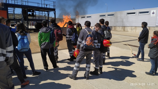 ejercicios de simulacro de incendios
