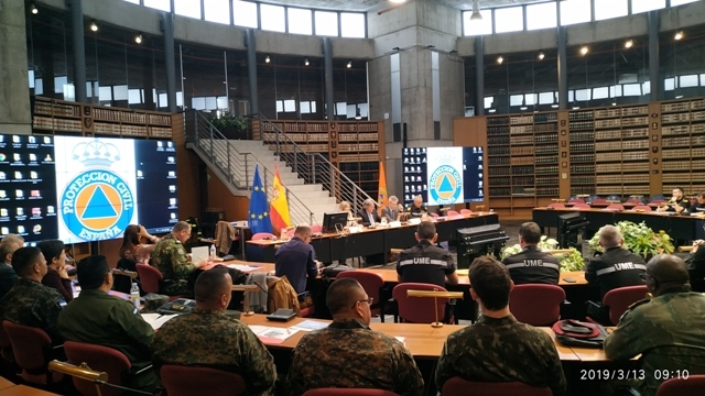 VI Curso de Gestión de Catástrofes de la Unidad Militar de Emergencias