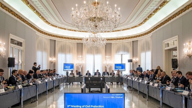 reunión de directores generales de Protección Civil, en Barcelona