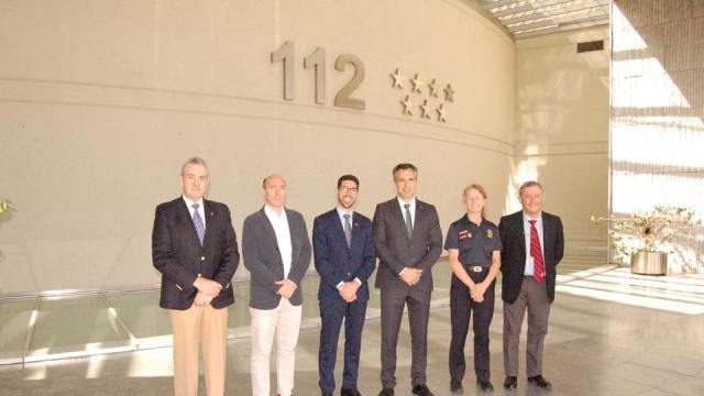 el director general de Protección Civil y Emergencias ha visitado la Agencia de Seguridad y Emergencias Madrid 112