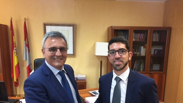 el director general de Protección Civil y Emergencias se ha reunido con el director de la Agencia de Protección Civil de Castilla y León