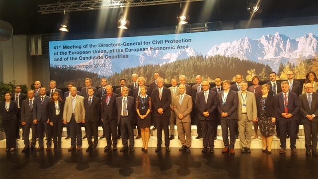 Alberto Herrera preside la Delegación Española que participa en Viena en la 41 Reunión de Directores Generales de Protección Civil de la Unión Europea