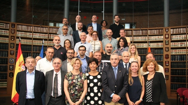 de los asistentes de la 3ª reunión plenario del Ejercicio EURiwaterex 2018