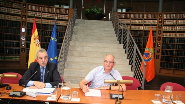 también asistieron los responsables de Dirección General de Protección Civil y Emergencias y la Agencia de Seguridad y Emergencias Madrid 112