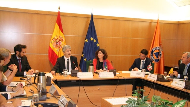 Grande-Marlaska defiende la Protección Civil como una actuación política prioritaria para 'alcanzar una sociedad más segura'
