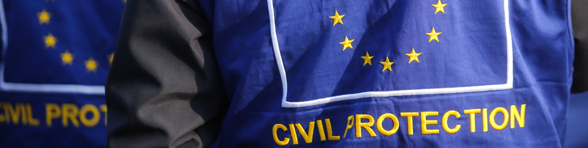 Imagen chalecos Protección Civil en Europa