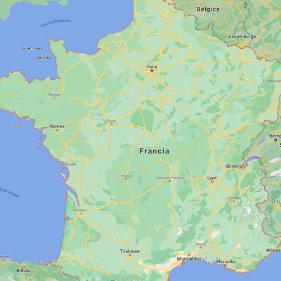 Mapa Francia