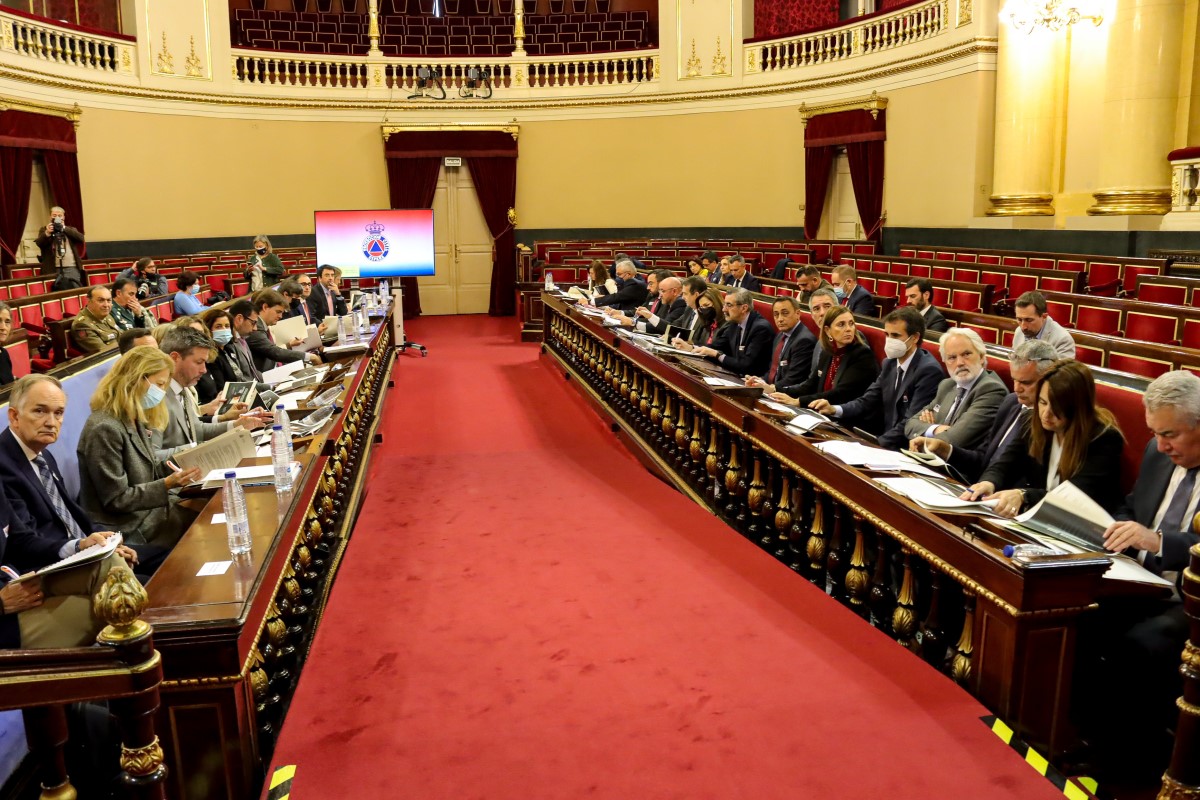 Reunión en el Senado